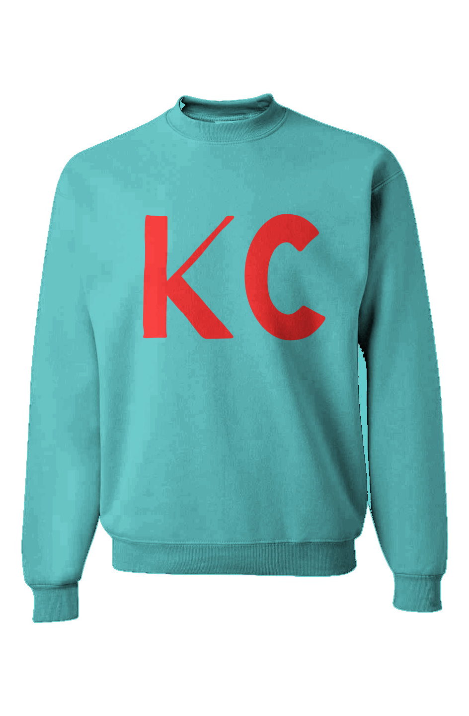 KC Teal and Red Sweatshirt 25
