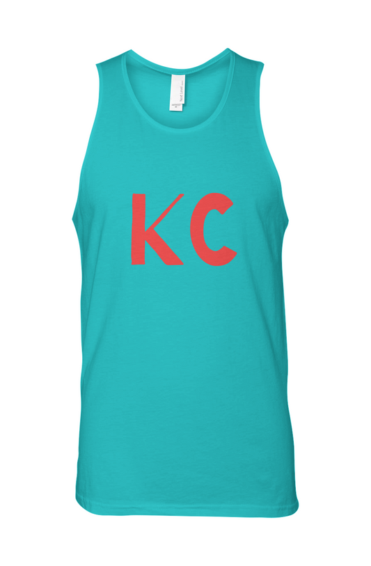 KC Teal and Red Women&amp;#39;s Tank