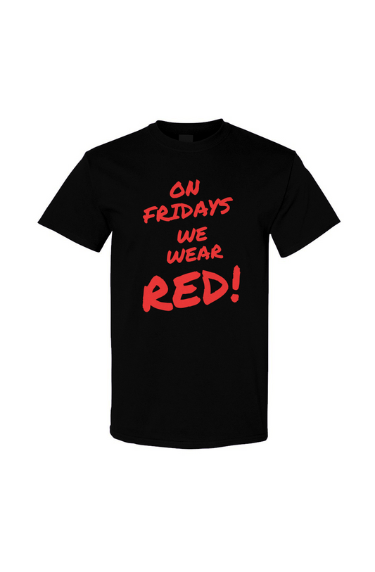 Red Friday Unisex T Shirt